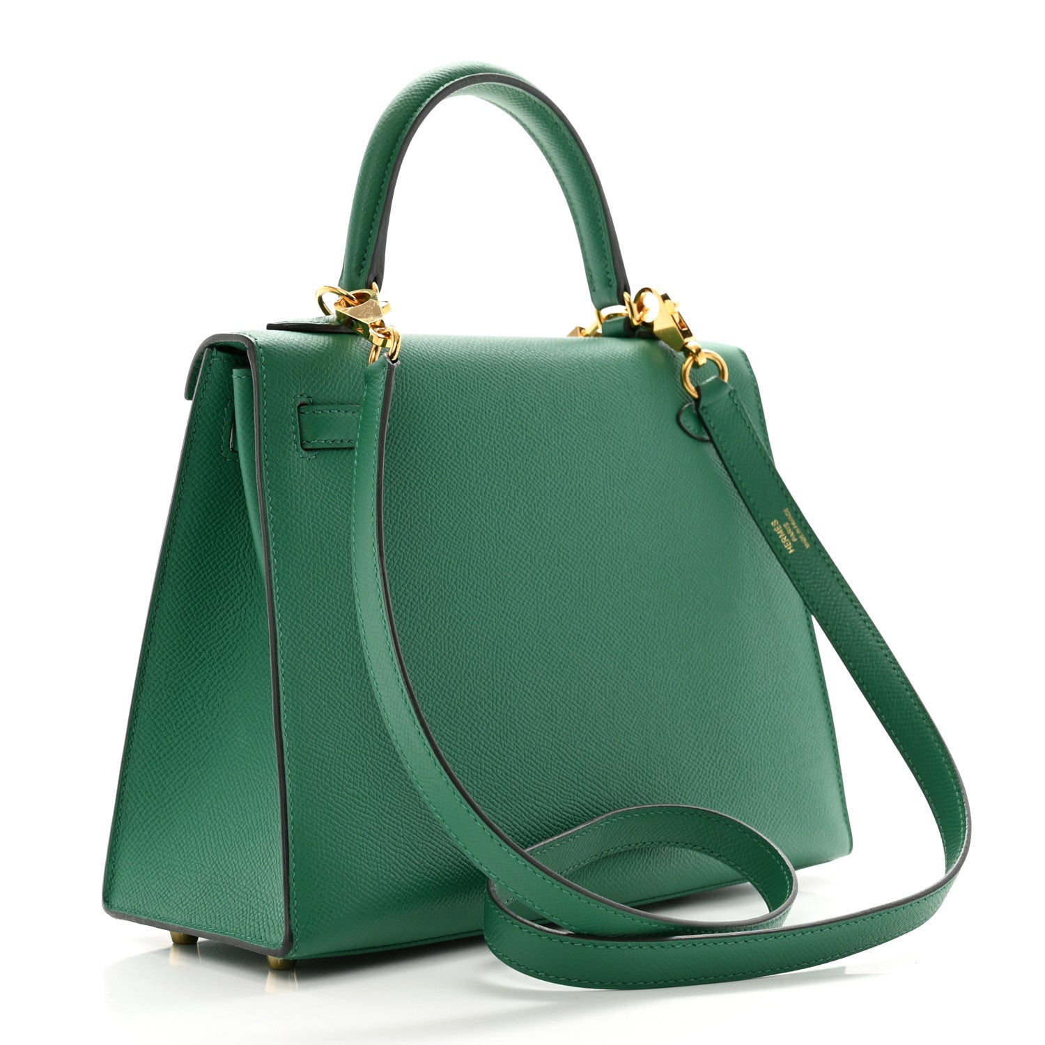 Epsom Kelly Sellier 25 Vert Vertigo