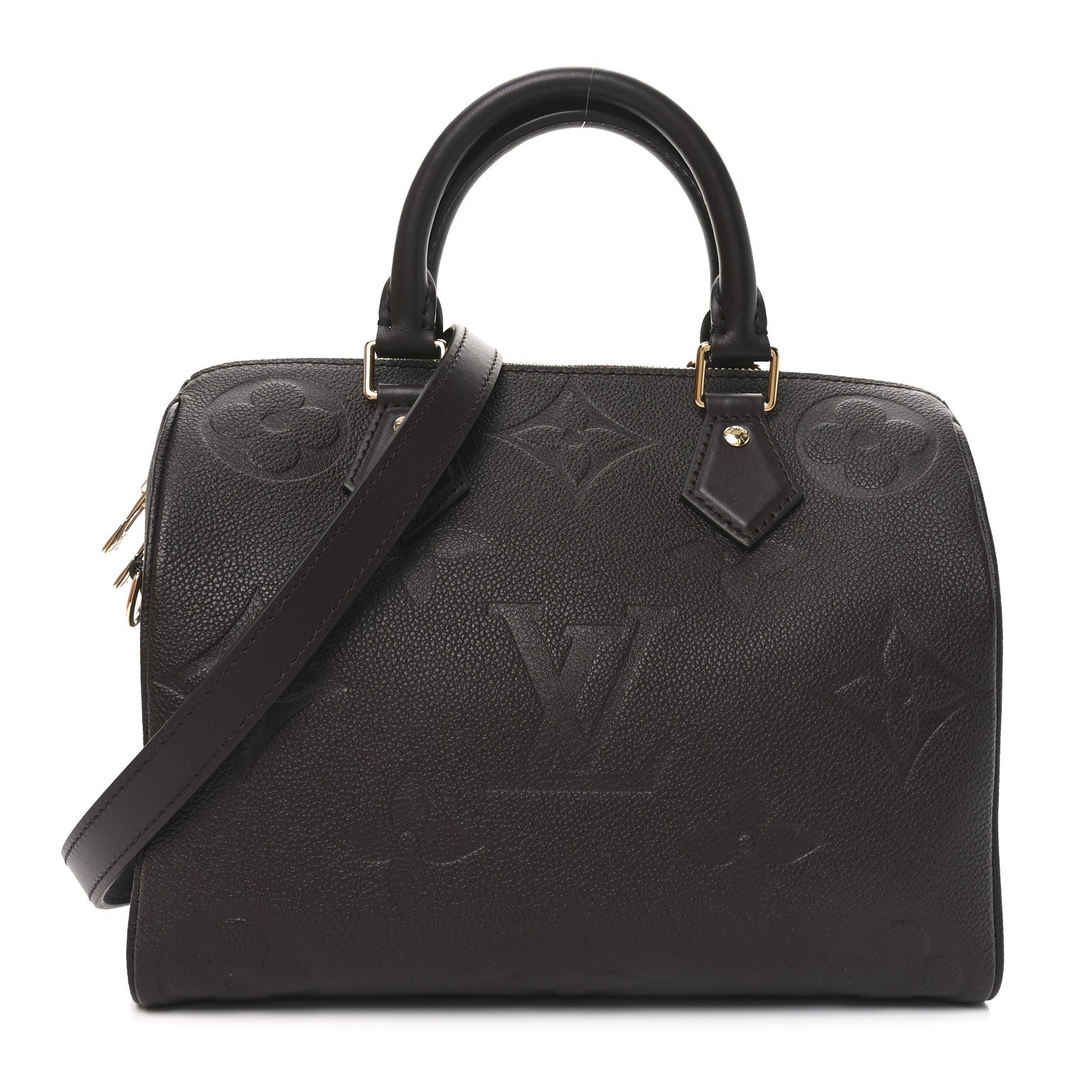 Empreinte Monogram Giant Speedy Bandouliere 25 Chocolate