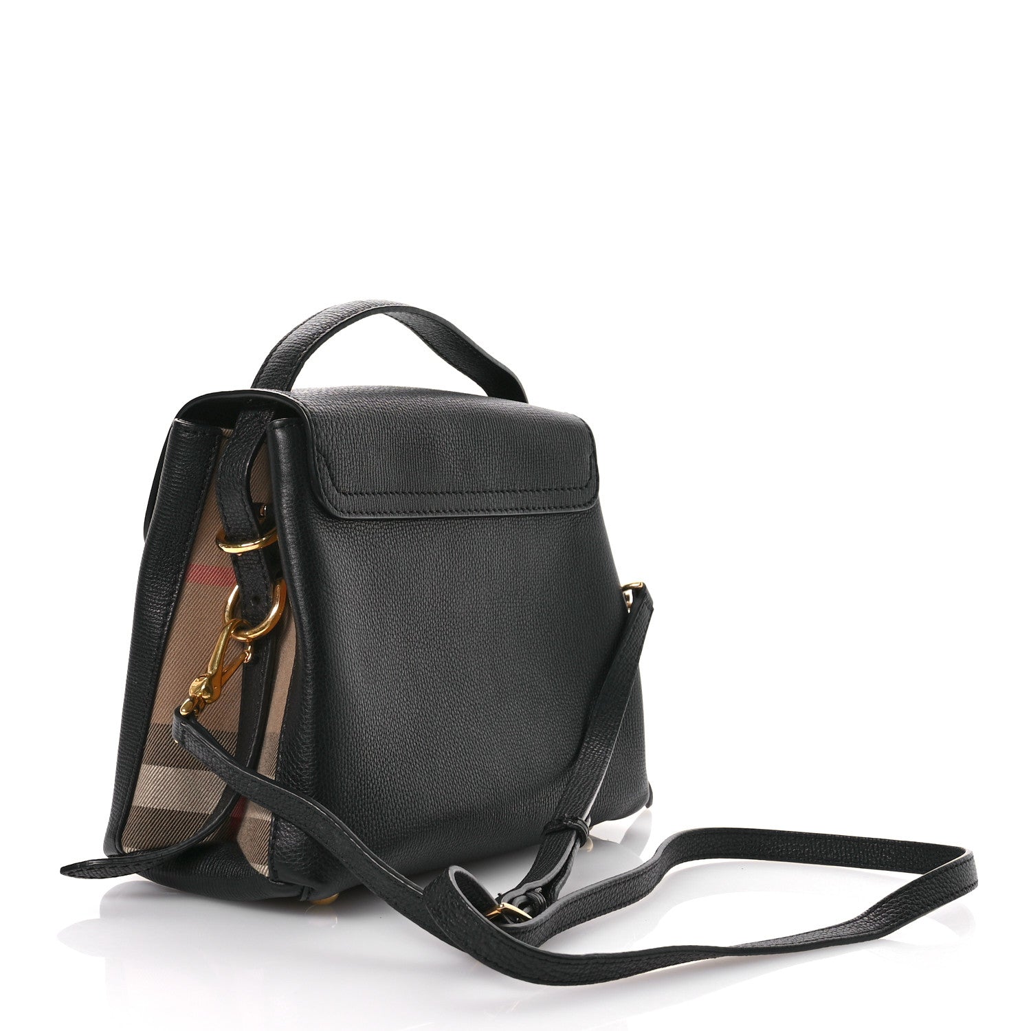 Derby Calfskin House Check Small Camberley Black