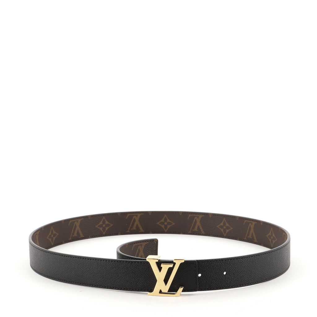 LV Initiales Reversible Belt Monogram Taigarama Wide 85