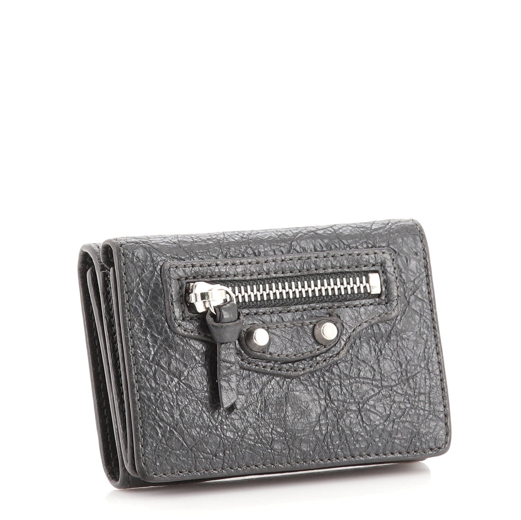 Classic Trifold Wallet Leather Mini