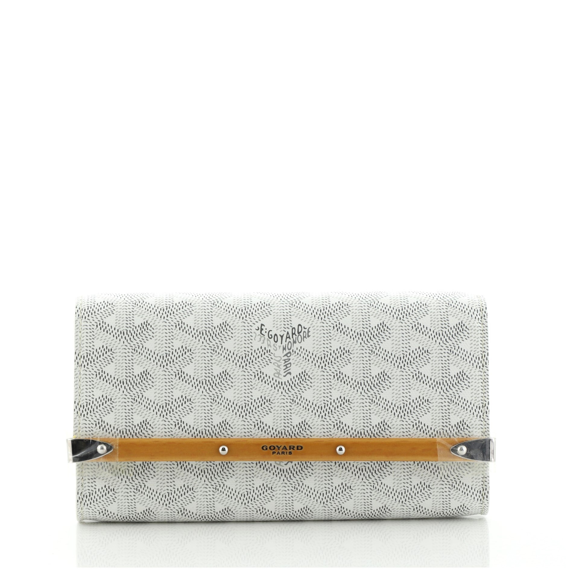 Monte Carlo Clutch Coated Canvas Mini