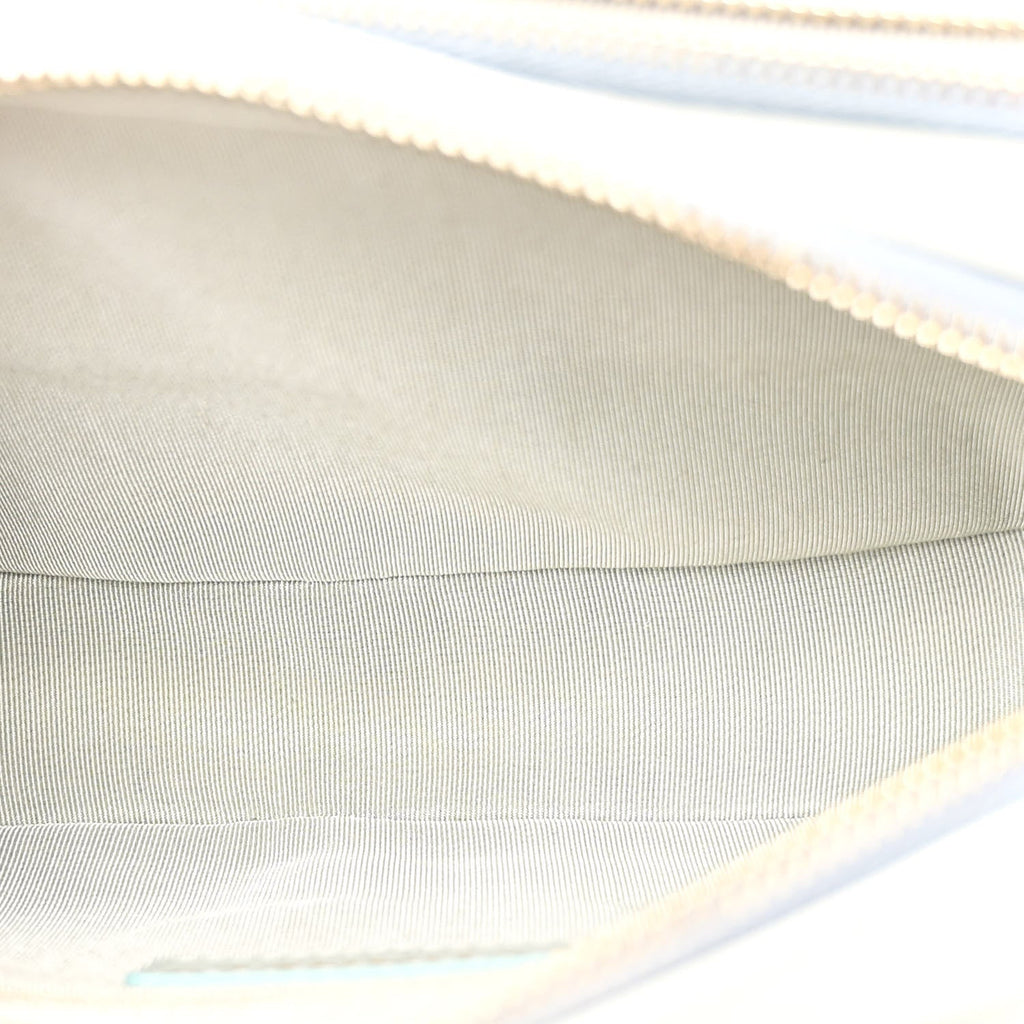 Goatskin Quilted Waist Bag Green Blue Pink