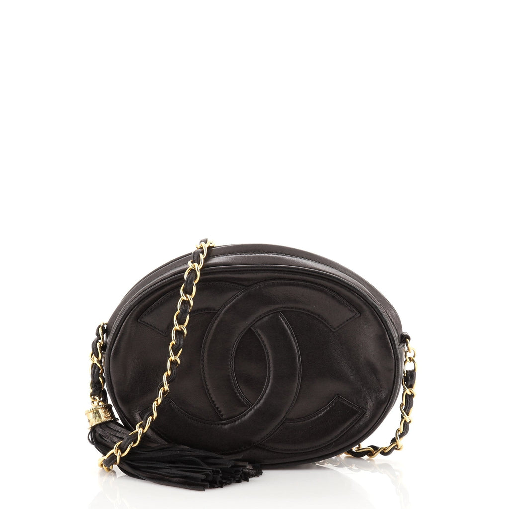 Vintage CC Tassel Camera Bag Lambskin Mini