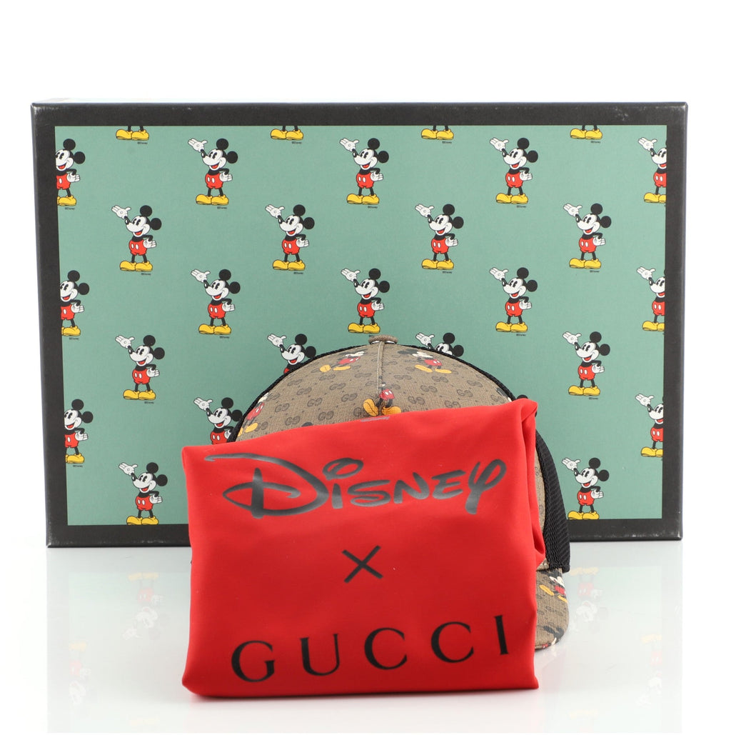 Disney Mickey Mouse Baseball Cap Printed Mini GG Coated Canvas Large