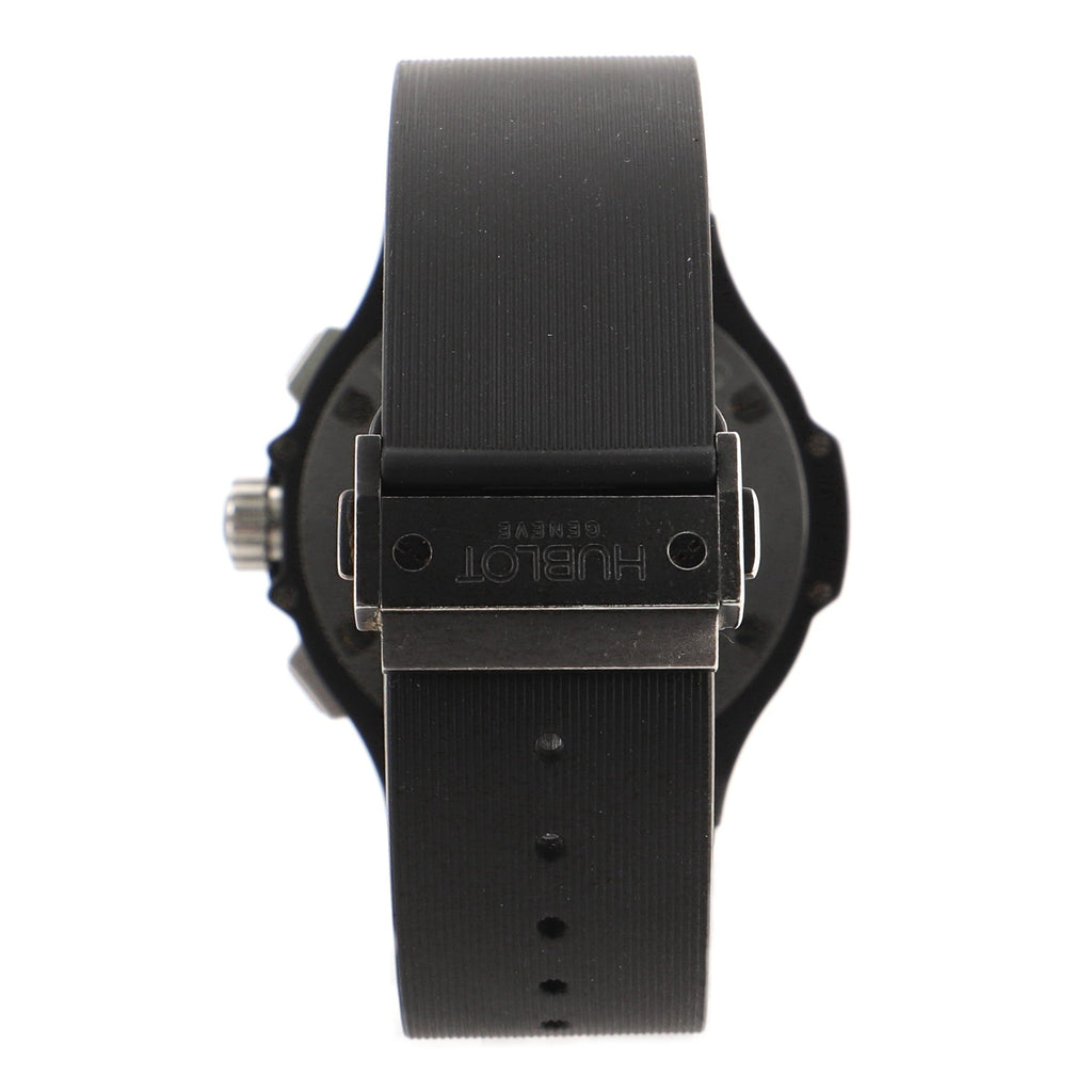 Big Bang Aero Bang Black Magic Chronograph Automatic Watch Ceramic and Rubber 44