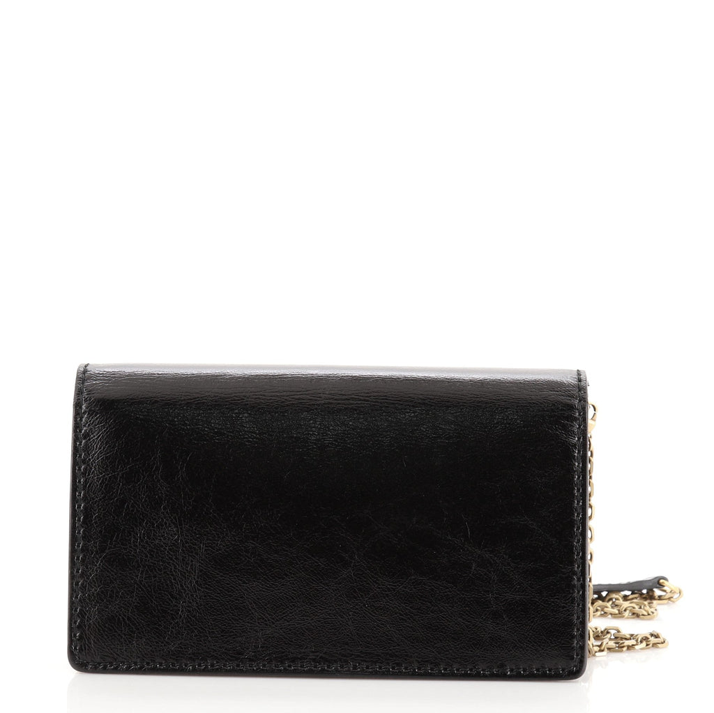 J'Adior Clutch on Chain Leather