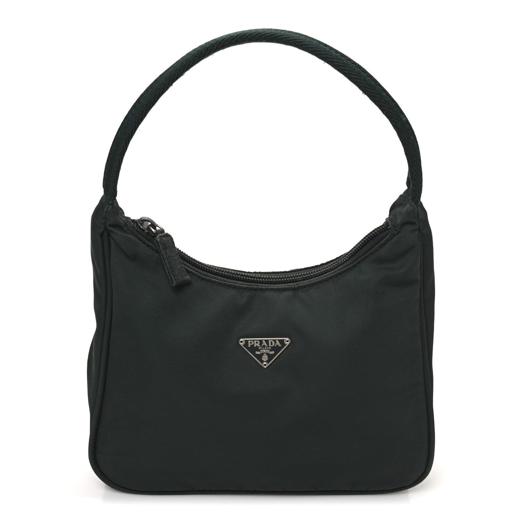 Nylon Mini Shoulder Bag Smeraldo