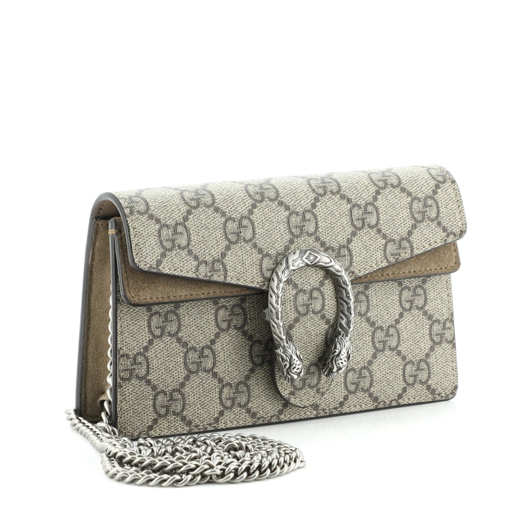Dionysus Bag GG Coated Canvas Super Mini