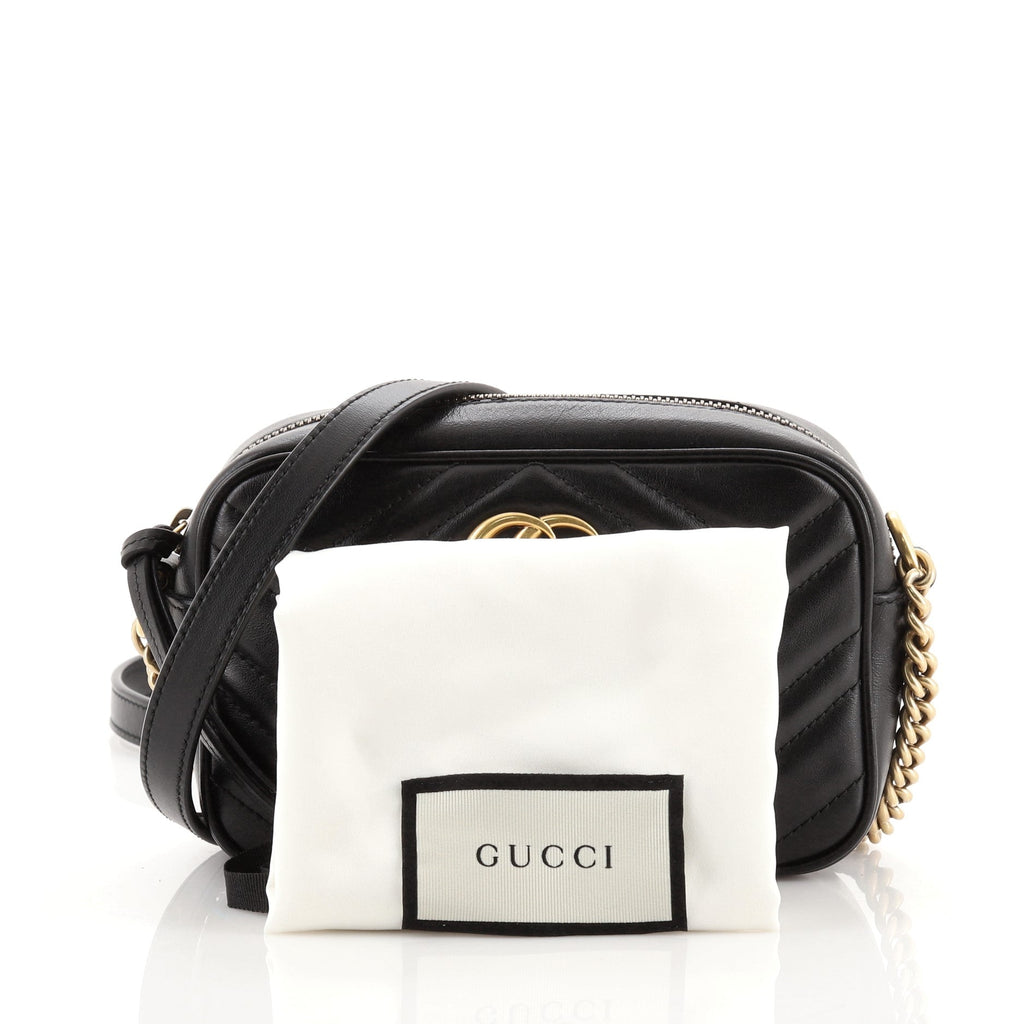 GG Marmont Shoulder Bag Matelasse Leather Mini