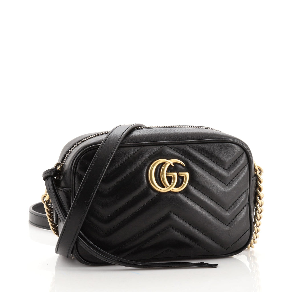 GG Marmont Shoulder Bag Matelasse Leather Mini