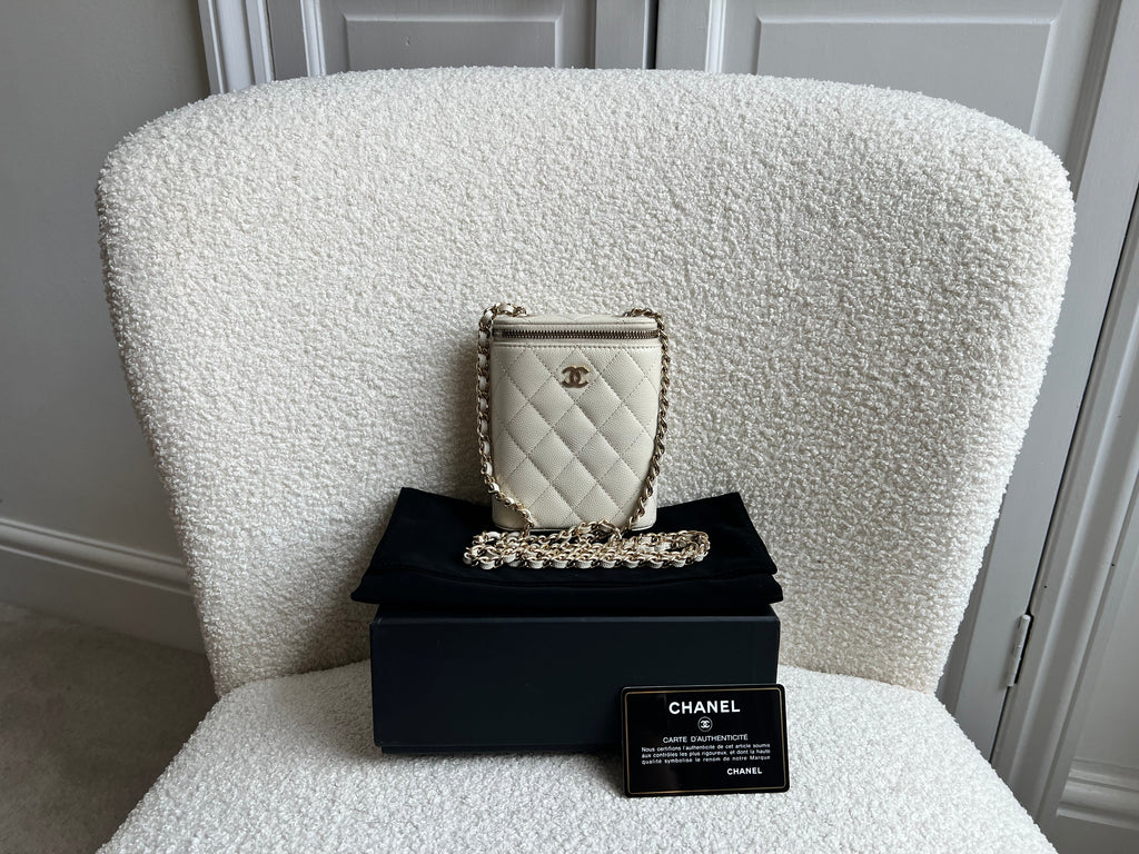 Chanel Caviar Mini Vanity Case Bag