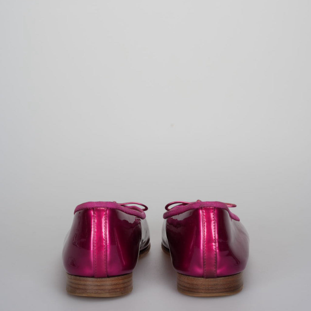 Chanel Ballet Flats 37.5 in Hot Pink