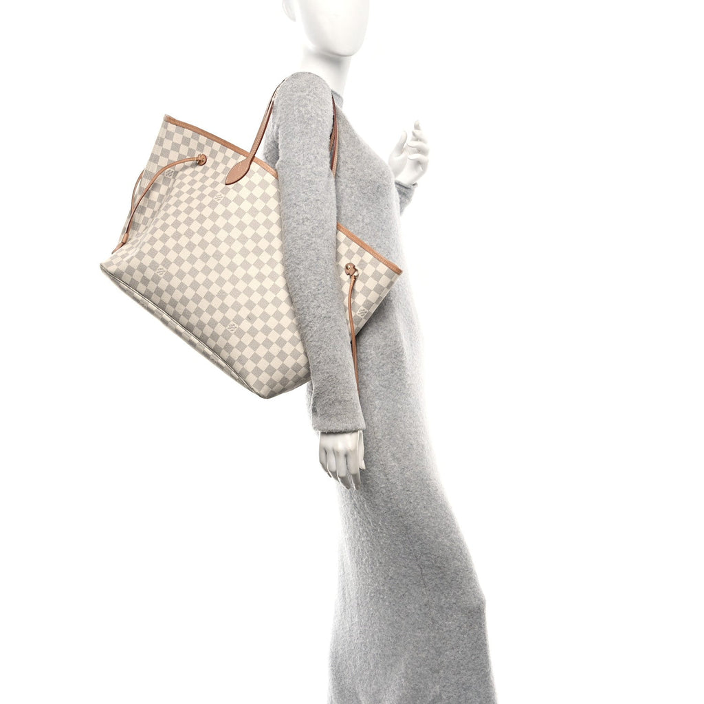 Damier Azur Neo Neverfull GM Rose Ballerine