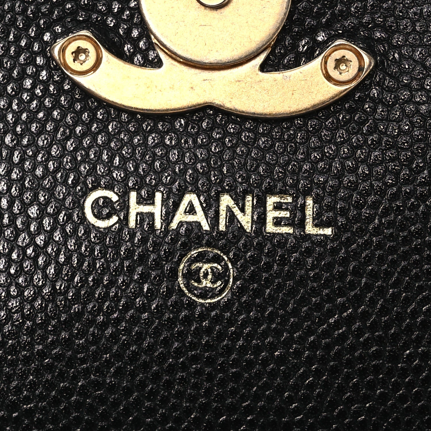 Caviar Quilted Mini Bracelet On Chain Wallet On Chain WOC Black