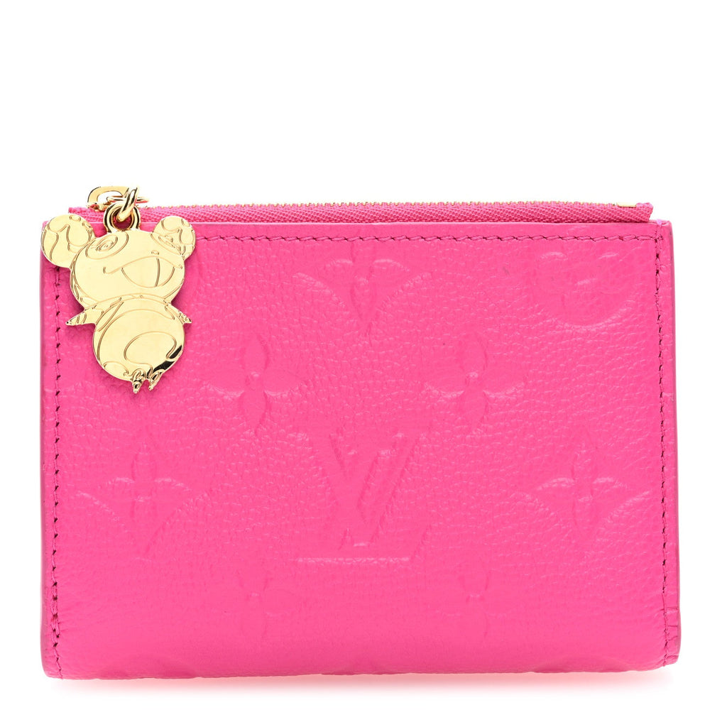 X TM Empreinte Monogram Lisa Wallet Kawaii Pink