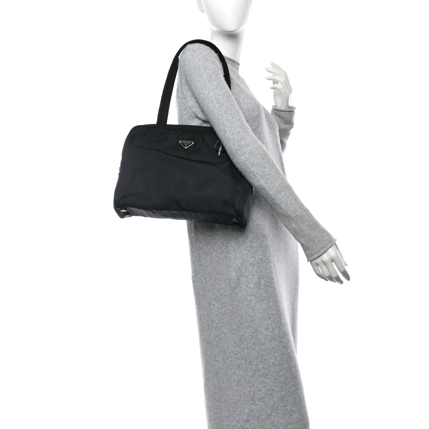 Tessuto Nylon Tote Black