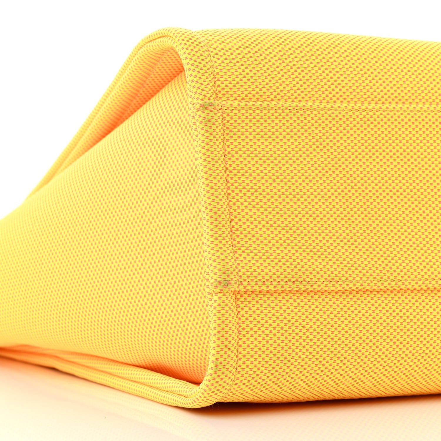 Mixed Fibers Small Deauville Tote Yellow Orange
