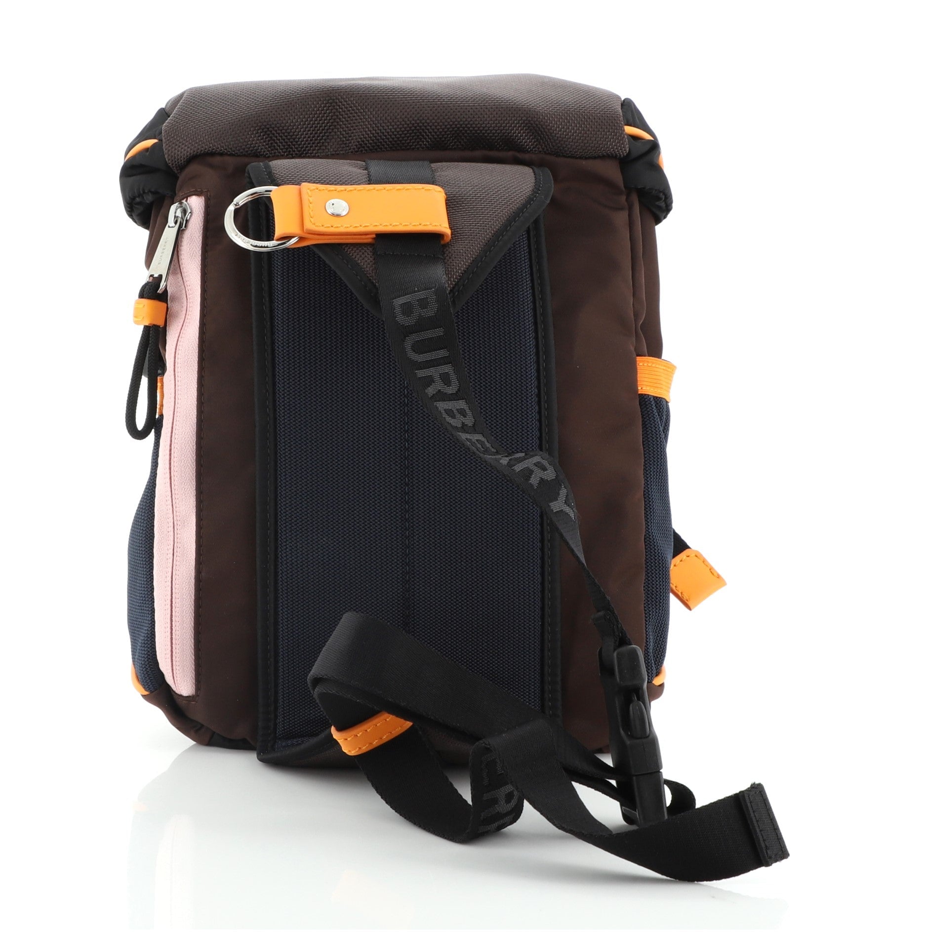 Logo Crossbody Backpack Nylon Mini