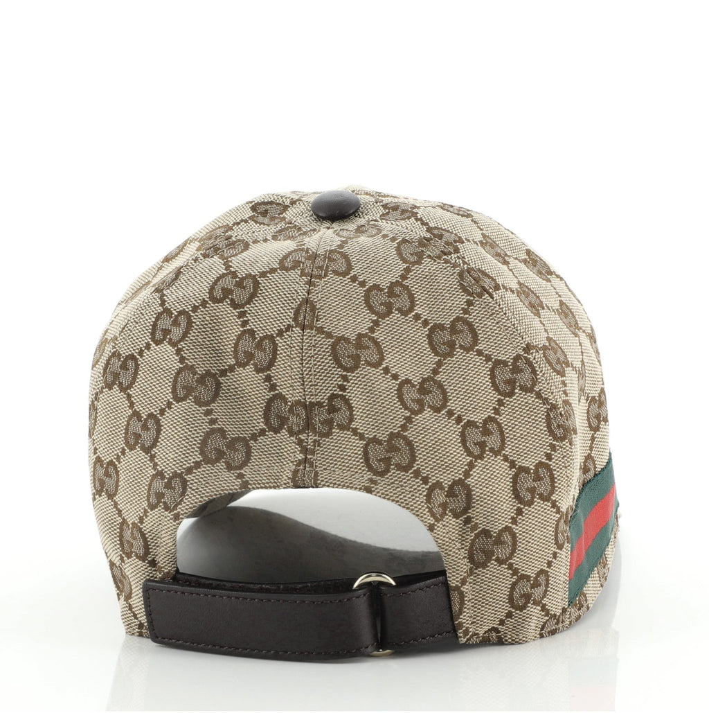 Web Baseball Cap GG Canvas Medium