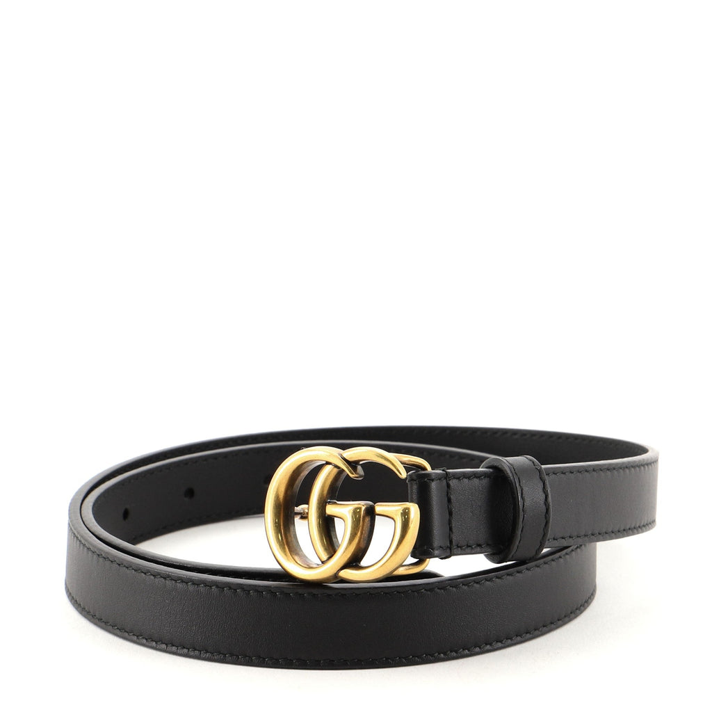 GG Marmont Belt Leather Thin 75