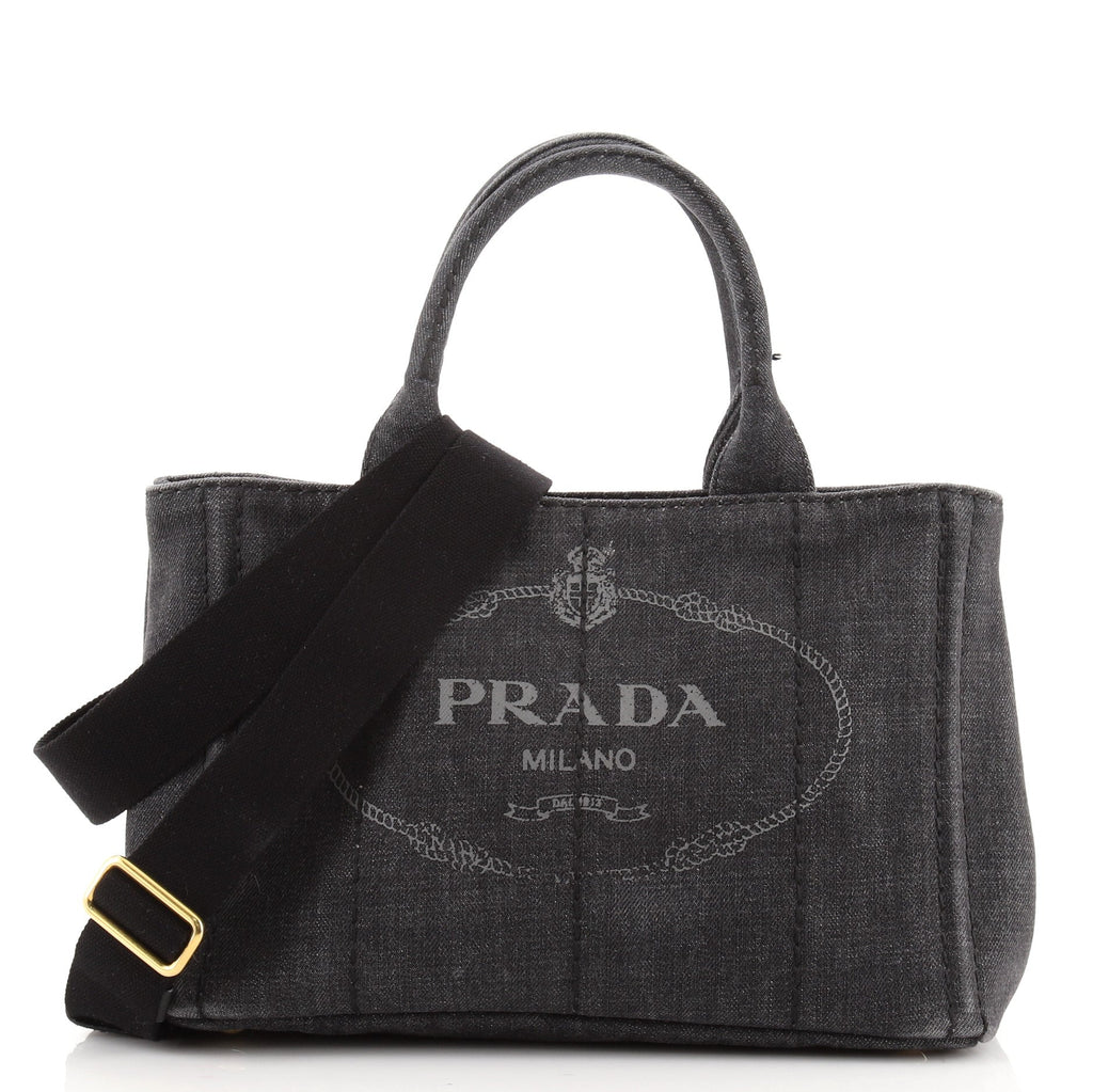 Canapa Convertible Tote Denim Mini