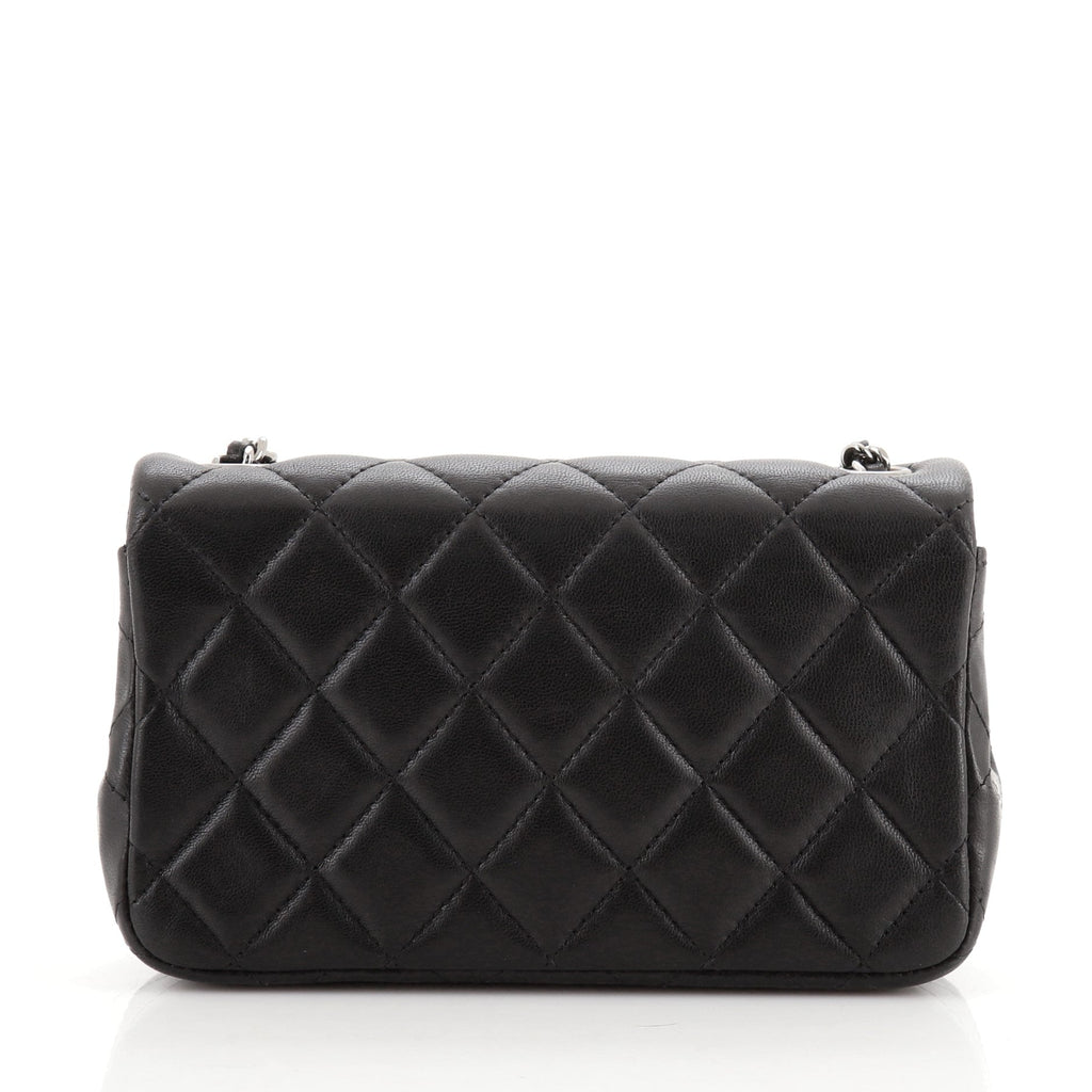 Classic Single Flap Bag Quilted Lambskin Extra Mini