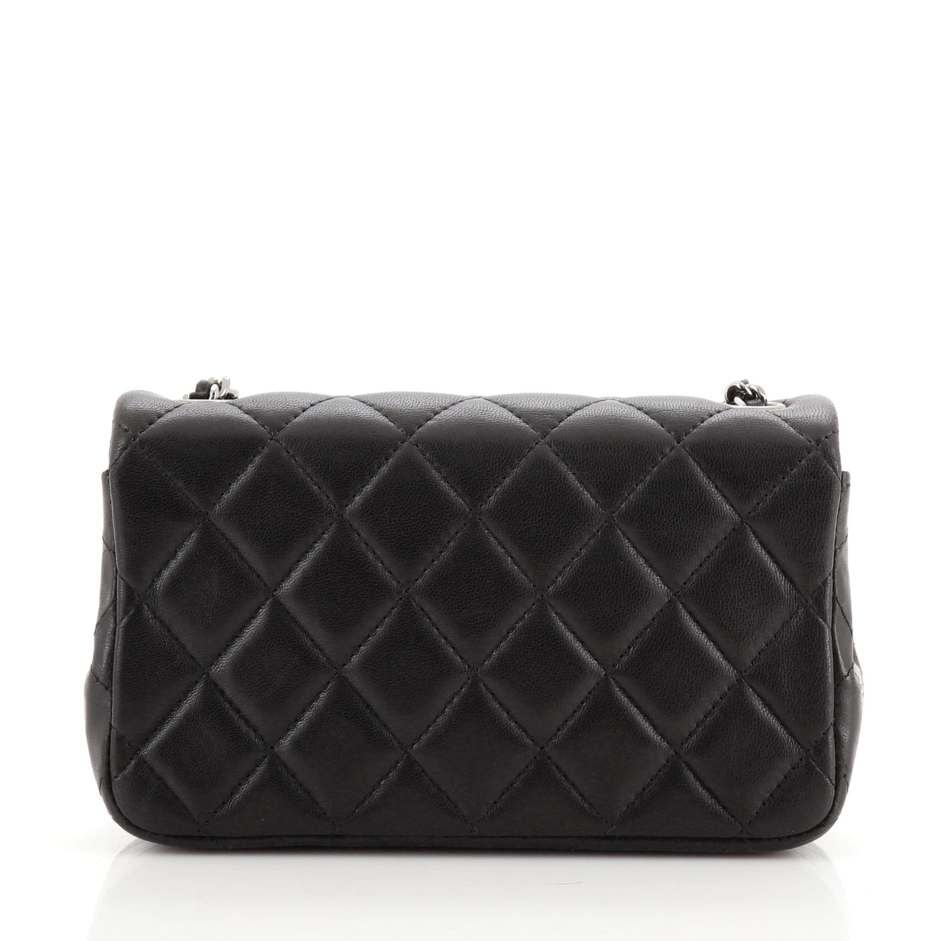 Classic Single Flap Bag Quilted Lambskin Extra Mini