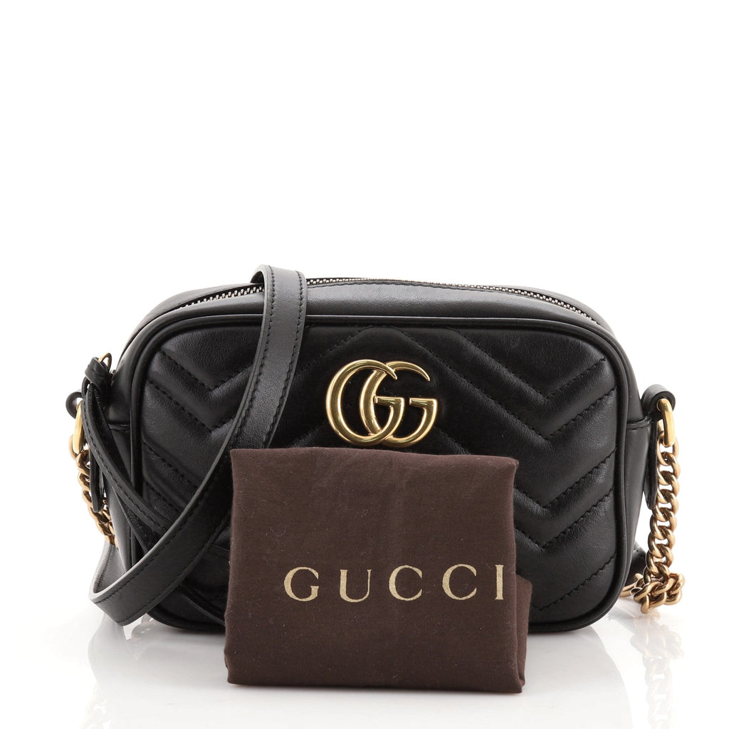 GG Marmont Shoulder Bag Matelasse Leather Mini