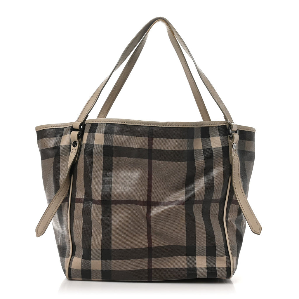 Smoked Check Small Canterbury Tote Trench