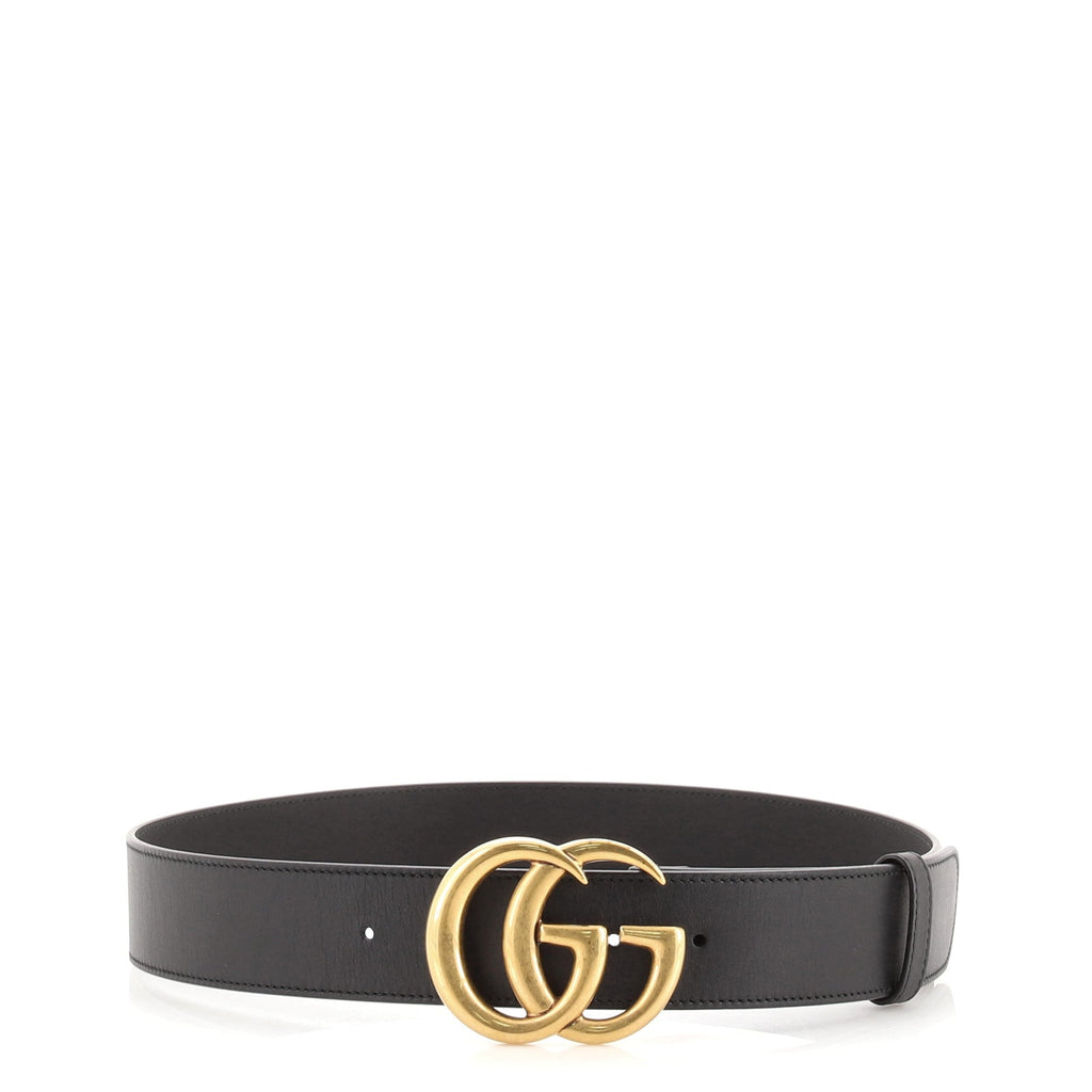 GG Marmont Belt Leather Wide 80