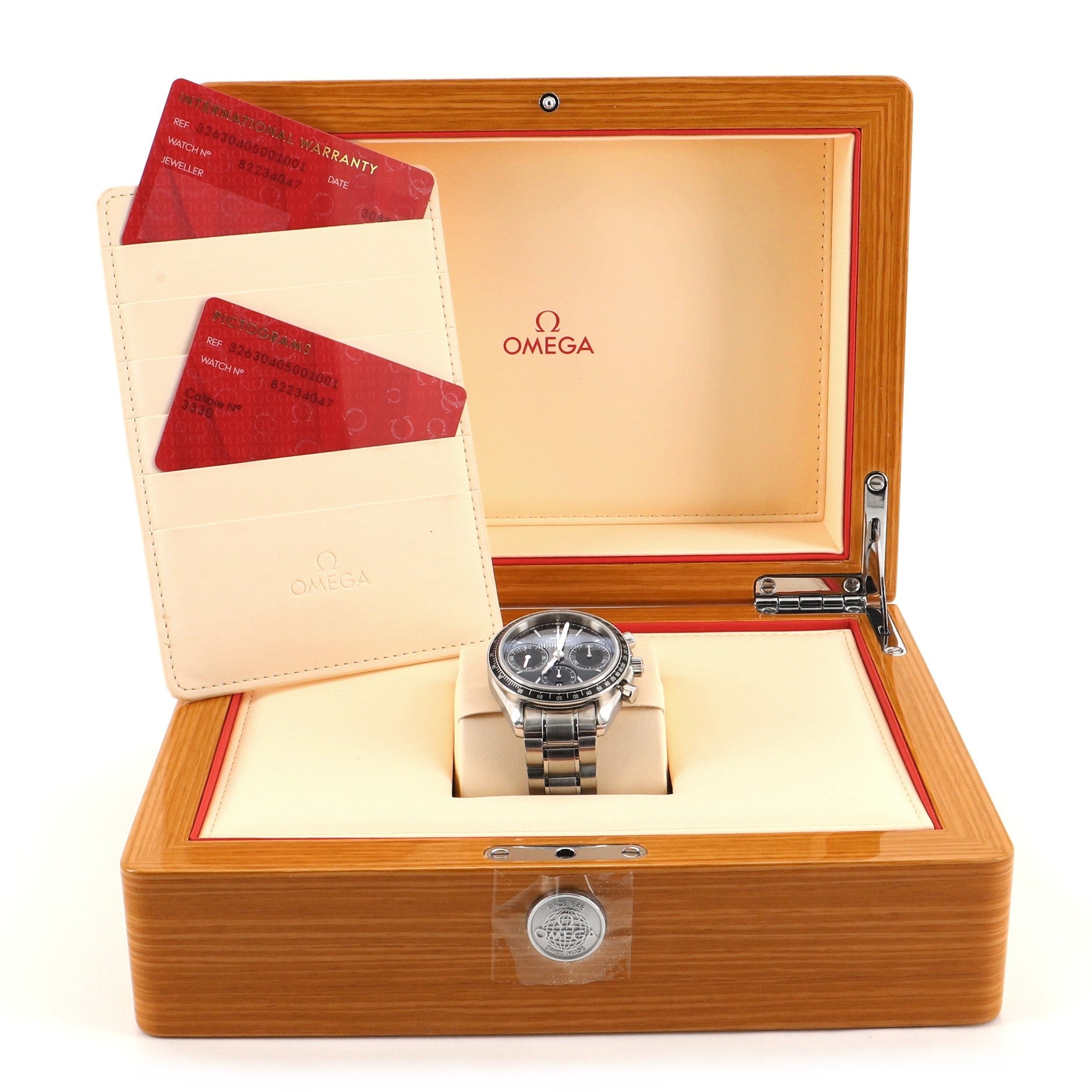 Speedmaster Racing Co-Axial Chronograph Automatic Watch Stainless Steel 40