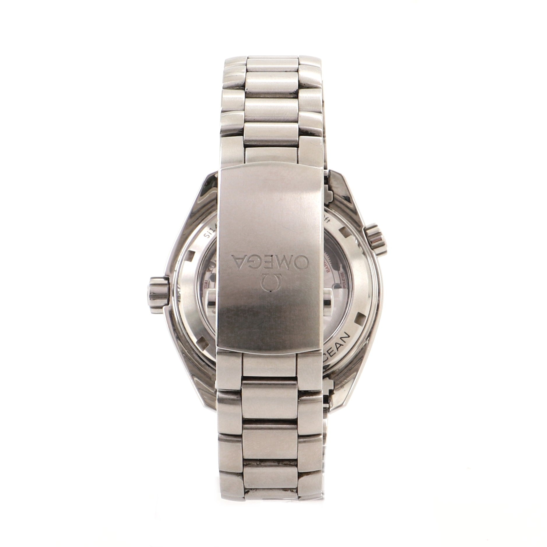 Seamaster Planet Ocean 600M Co-Axial Chronometer GMT Automatic Watch Stainless Steel 43