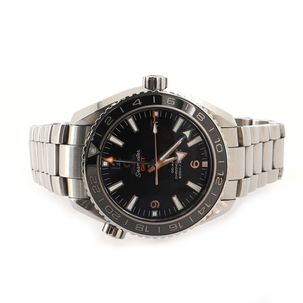 Seamaster Planet Ocean 600M Co-Axial Chronometer GMT Automatic Watch Stainless Steel 43
