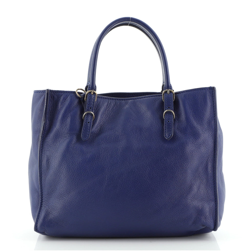 Papier A4 Classic Studs Bag Leather Mini