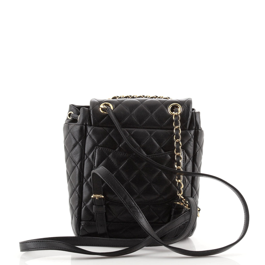 Urban Spirit Backpack Quilted Lambskin Mini