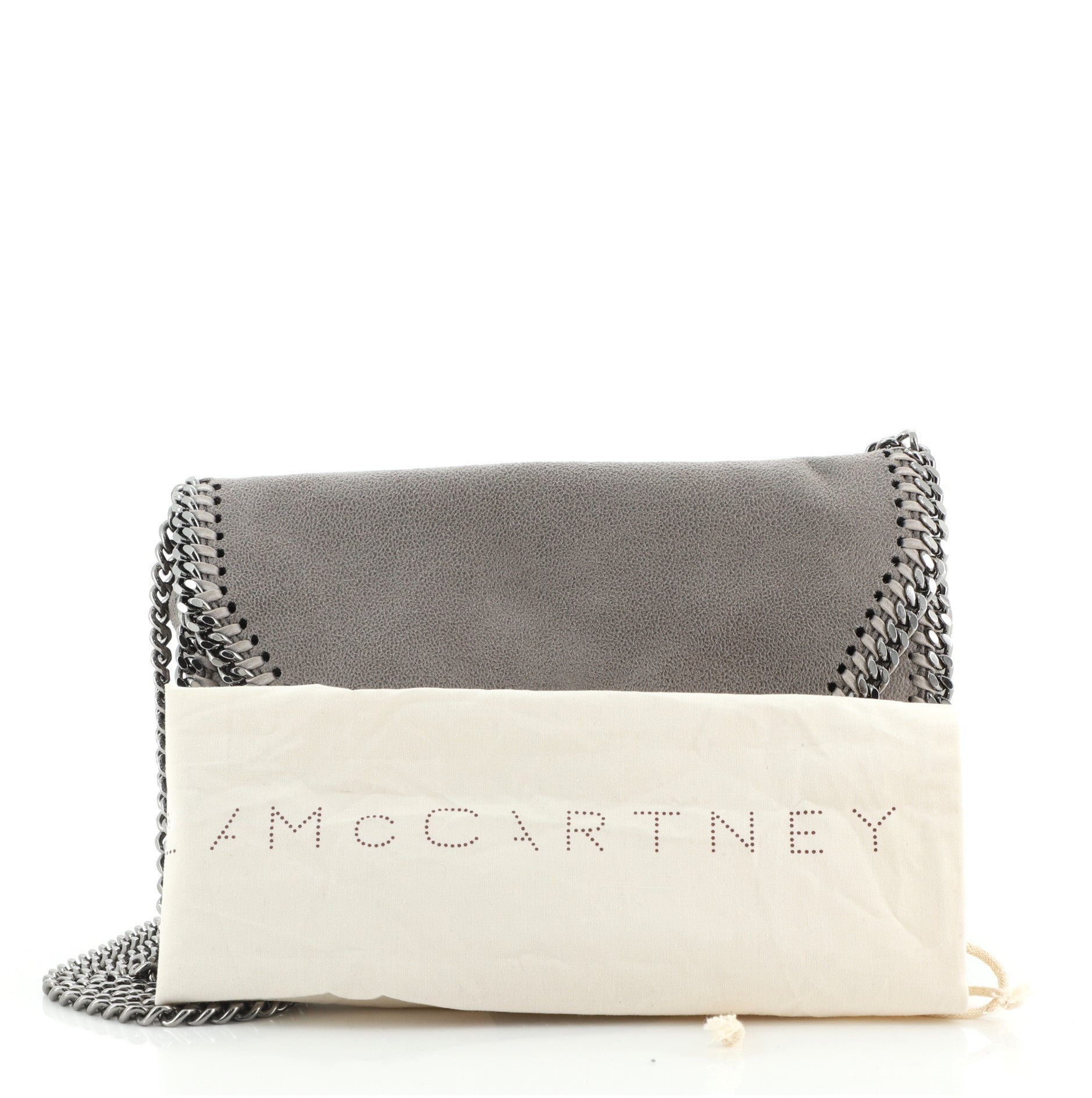 Falabella Fold Over Flap Crossbody Bag Shaggy Deer Mini