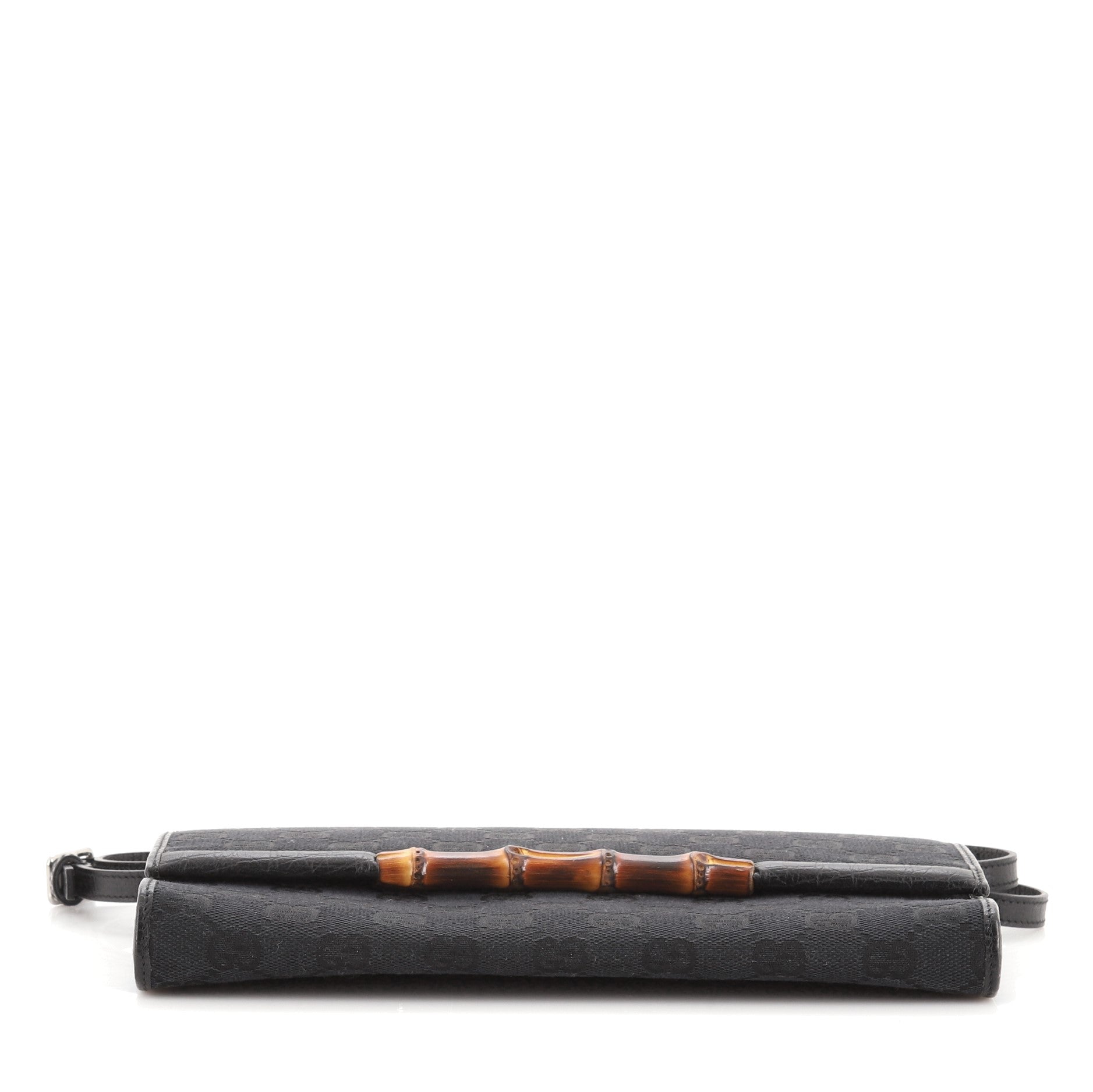 Bamboo Bar Clutch GG Canvas