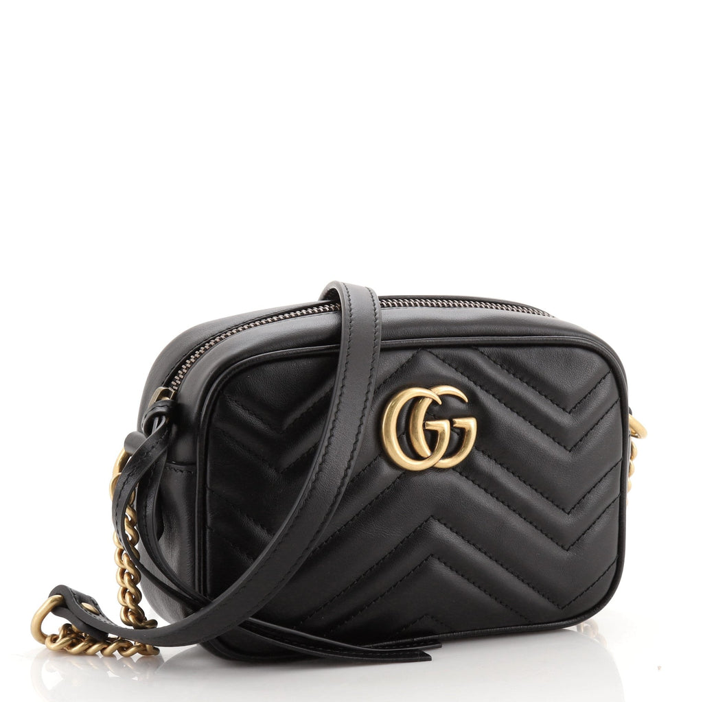 GG Marmont Shoulder Bag Matelasse Leather Mini