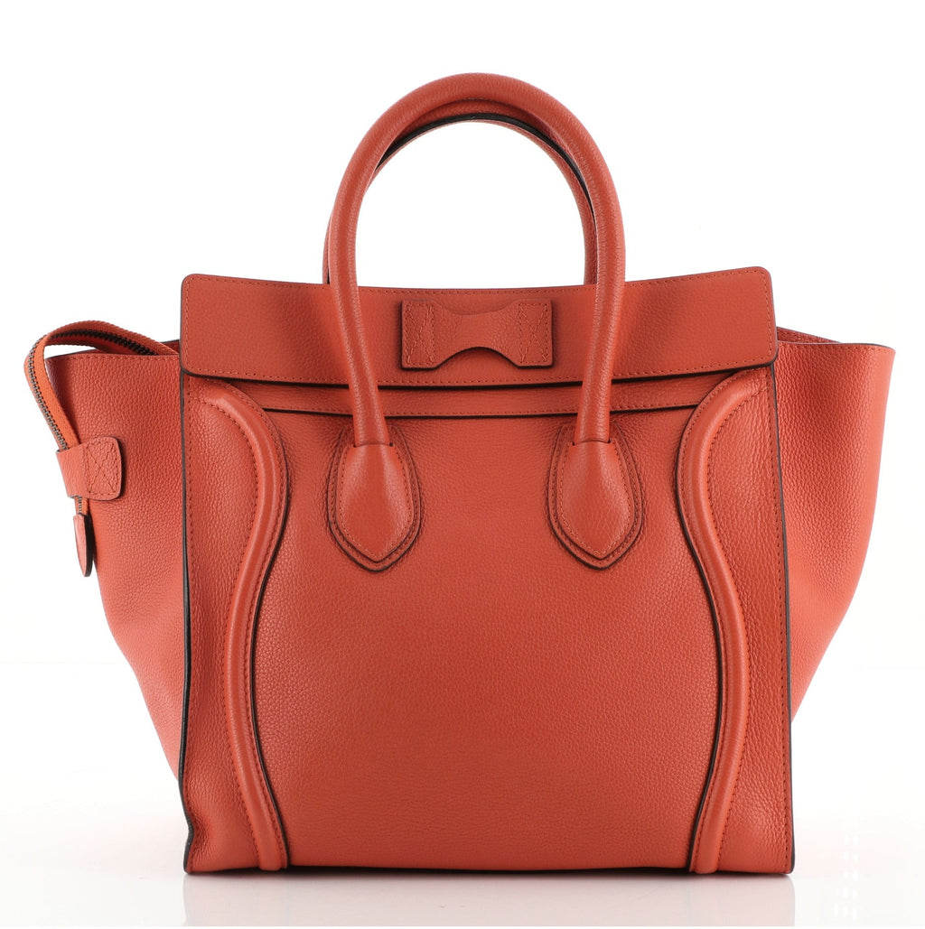 Luggage Bag Grainy Leather Mini