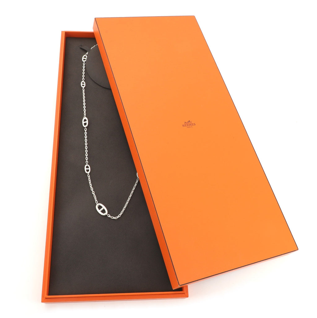 Farandole Long Necklace Sterling Silver 80