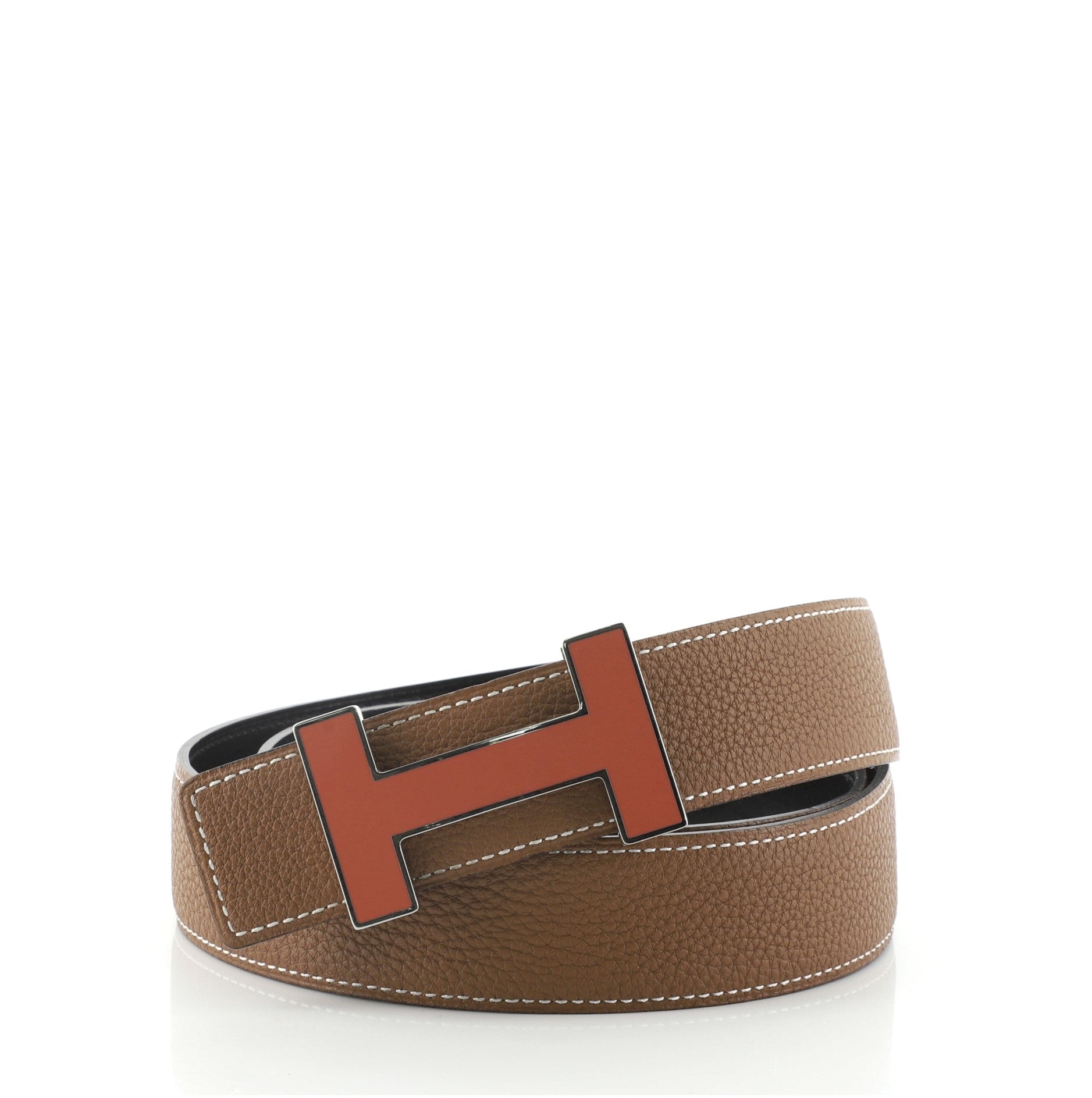 Constance Reversible Belt Leather Wide 90