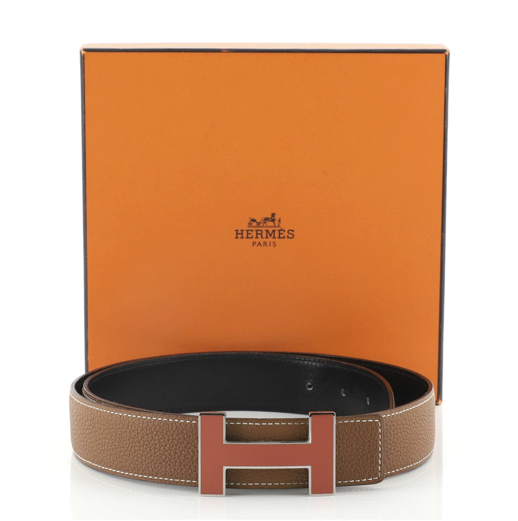 Constance Reversible Belt Leather Wide 90