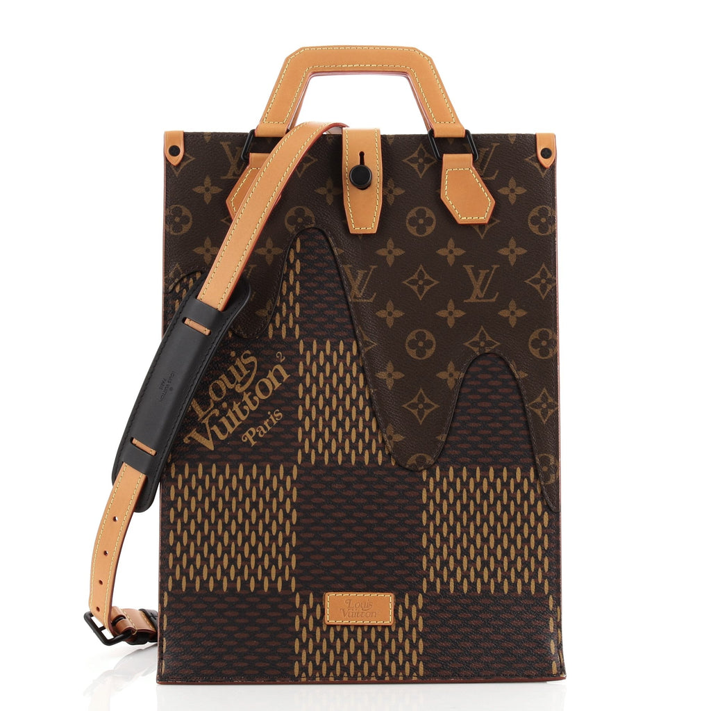 Nigo Tote Limited Edition Giant Damier and Monogram Canvas Mini