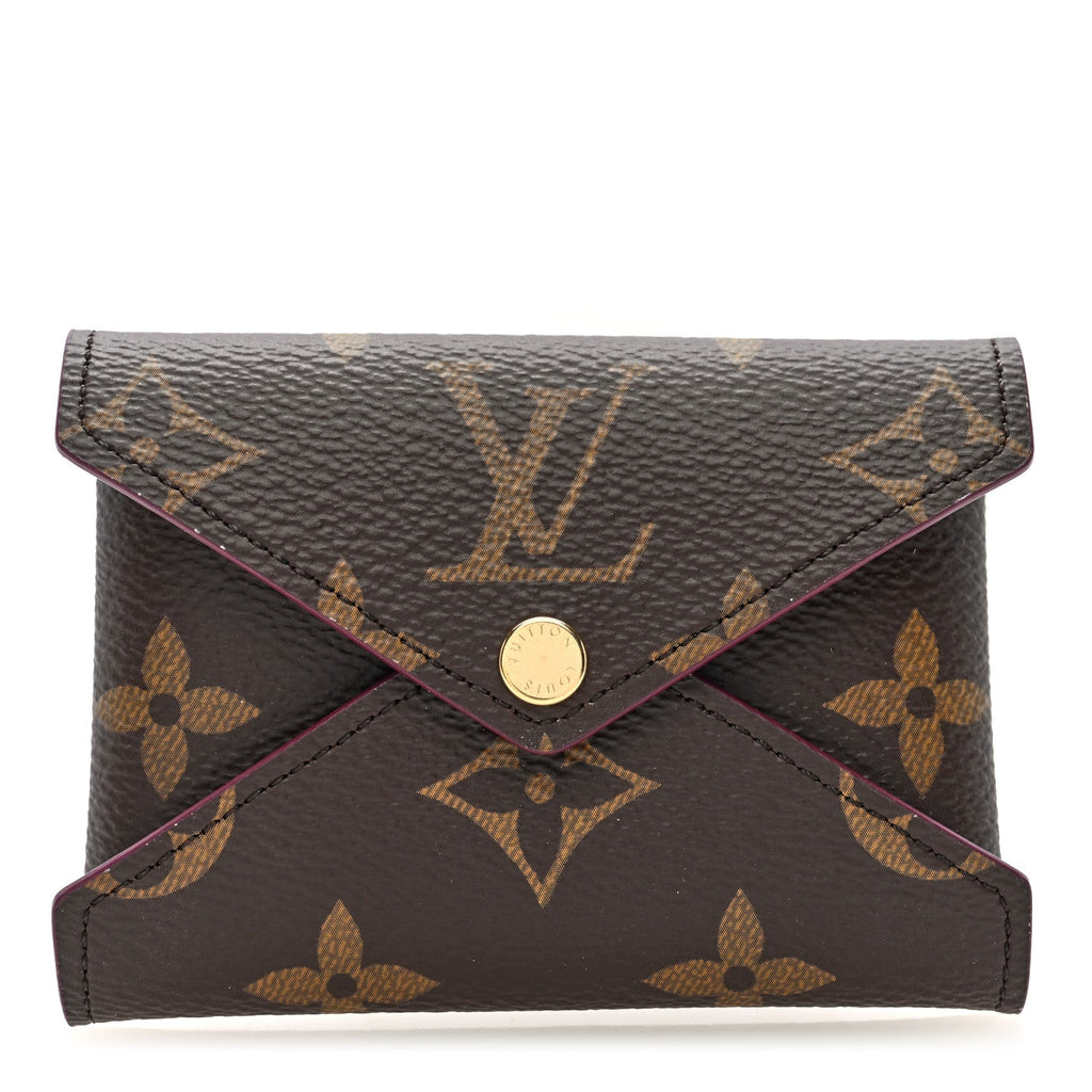 Monogram Small Kirigami Pochette Insert Fuchsia