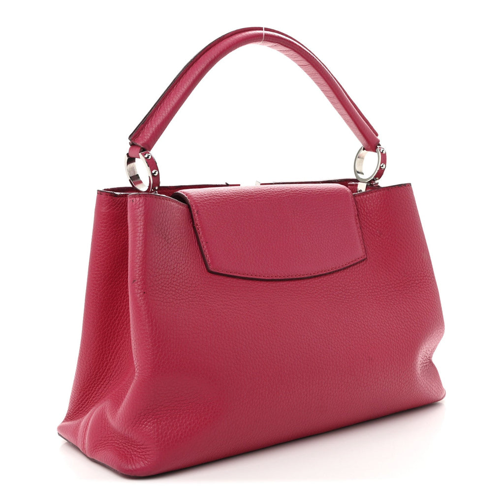 Taurillon Capucines GM Fuchsia