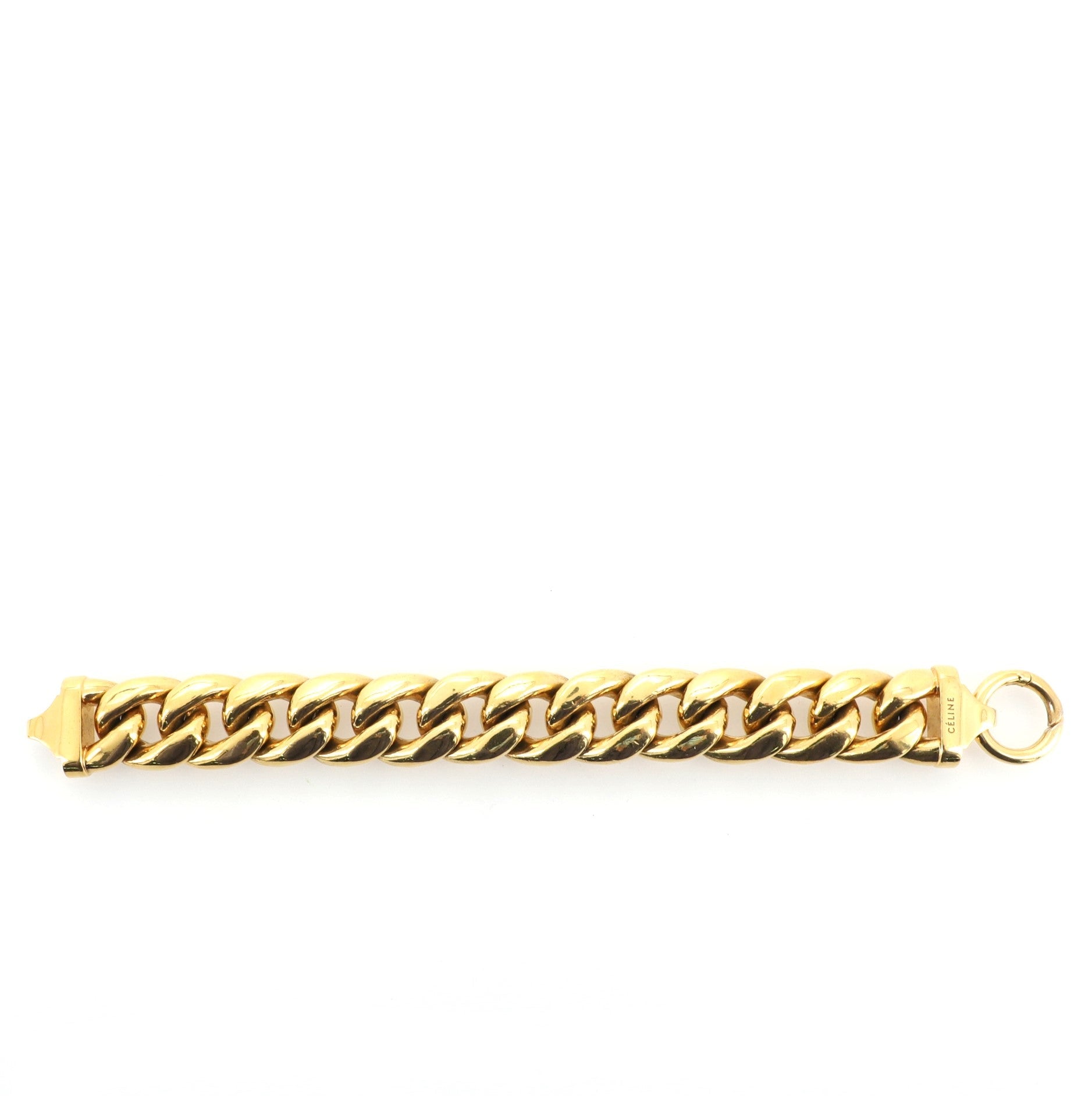 Gourmette Chain Bracelet Metal