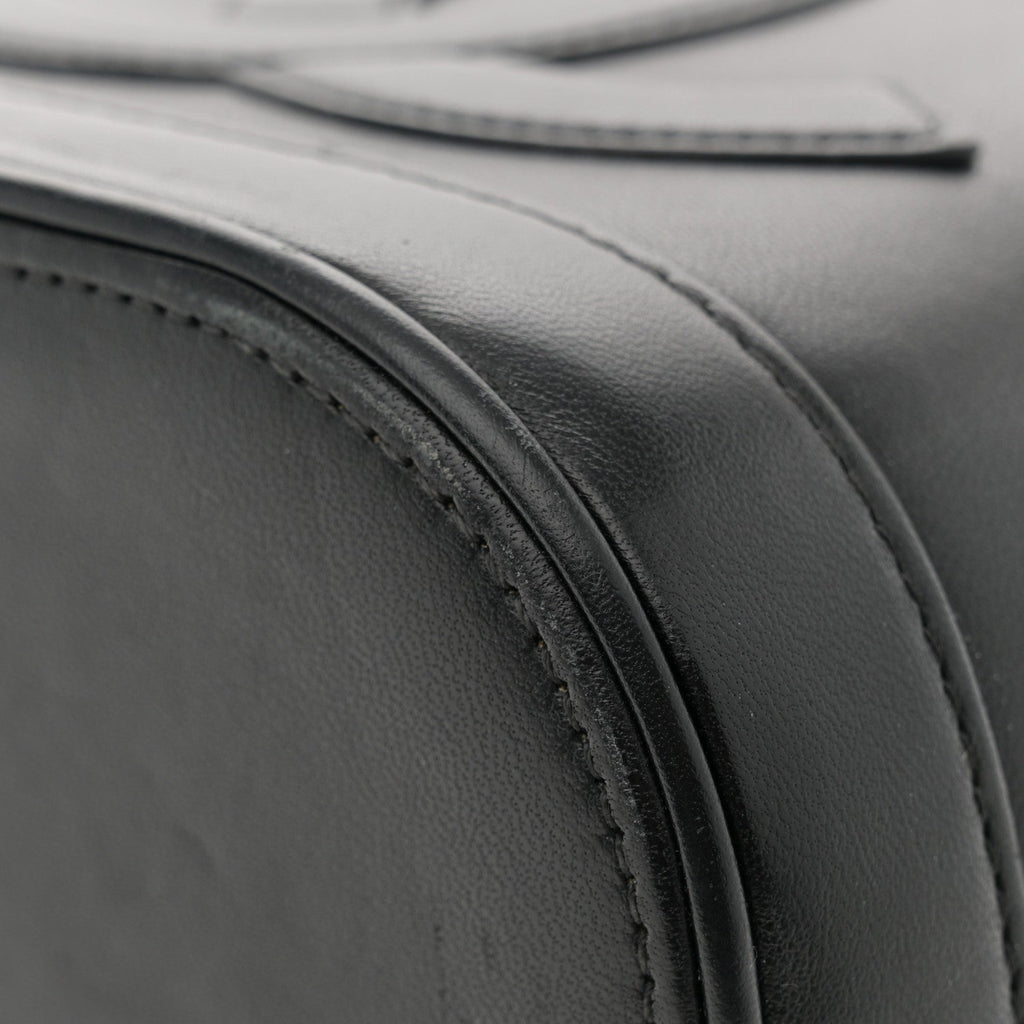 Lambskin Timeless Vanity Cosmetic Case Black