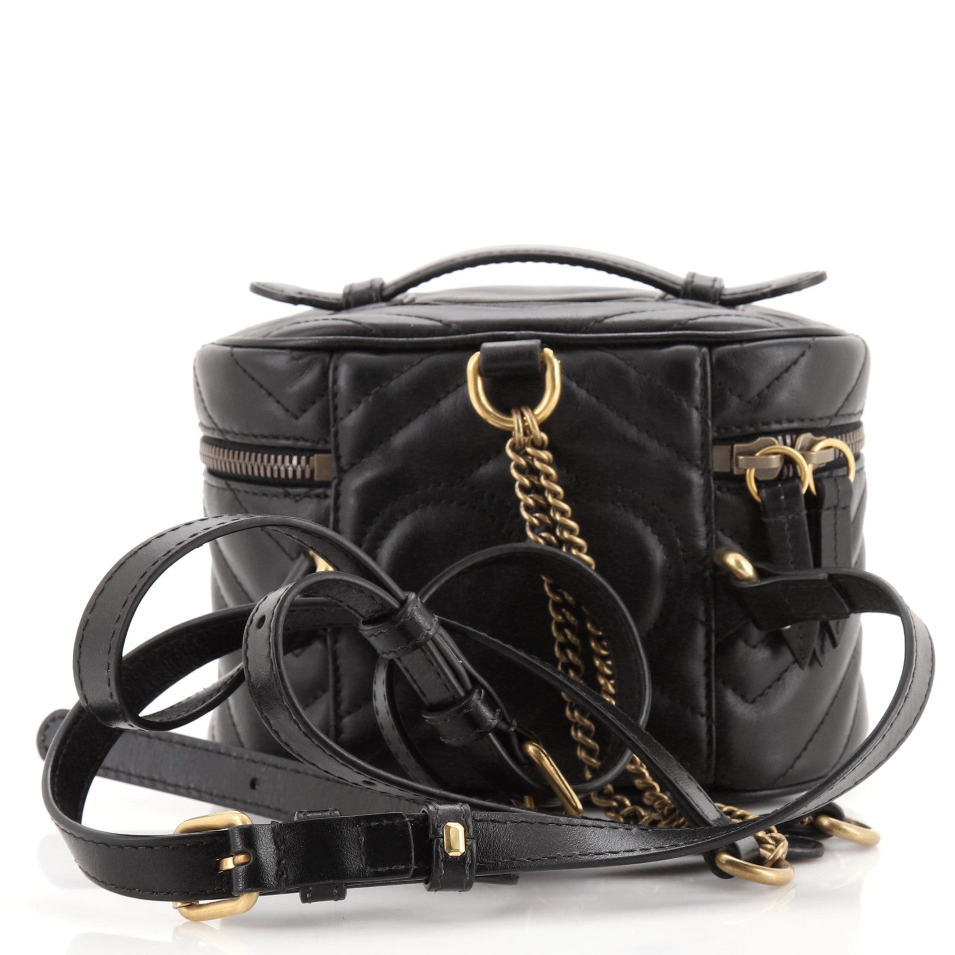 GG Marmont Backpack Matelasse Leather Mini
