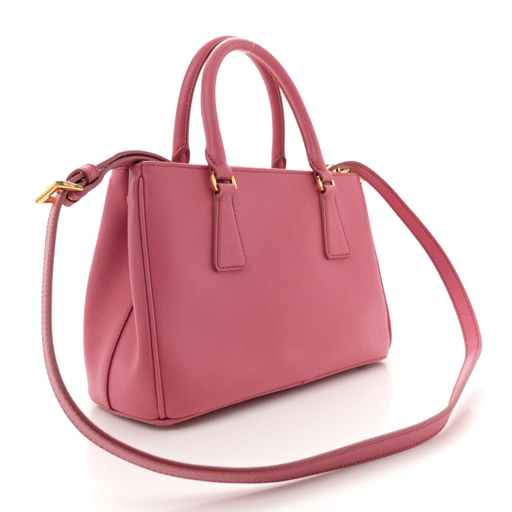 Saffiano Lux Mini Galleria Double Zip Tote Tamaris